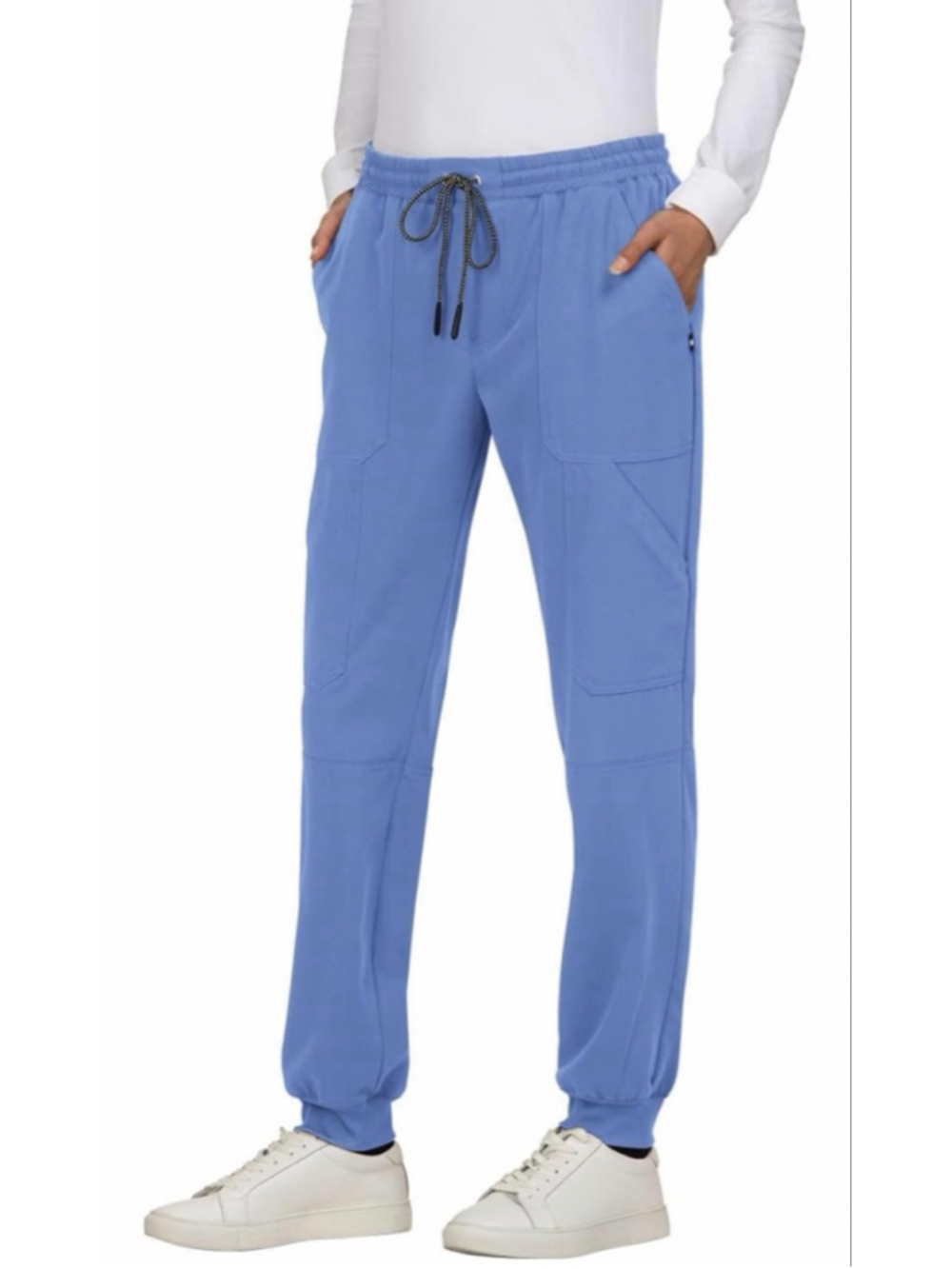 NEW KOI Next Gen 7 Pocket Good Vibe Jogger Scrub Pants 4-Way Stretch - Picture 1 of 6